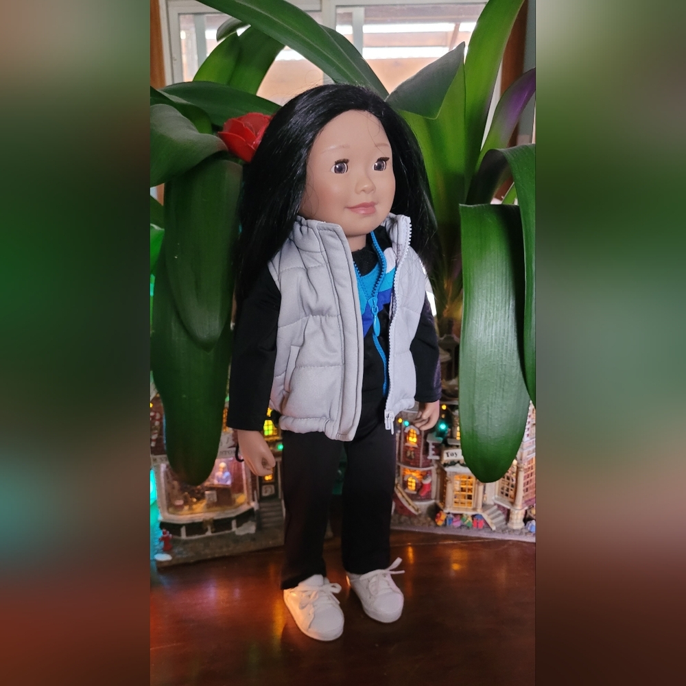 Maplelea Silver Snowflake and Fit N Flex Combo Outfit, Doll Not Included